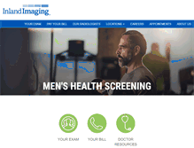 Tablet Screenshot of inlandimaging.com
